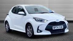 White Used 2025 Toyota Yaris Hybrid Hatchback | £19,895 (Fair price)
