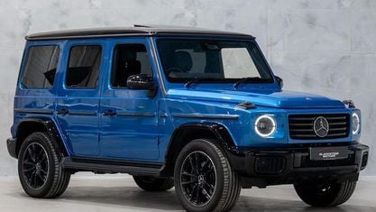 Usado Mercedes G450 AMG Line Premium Plus 367 HP (269 kW) 2025 Azul SUV