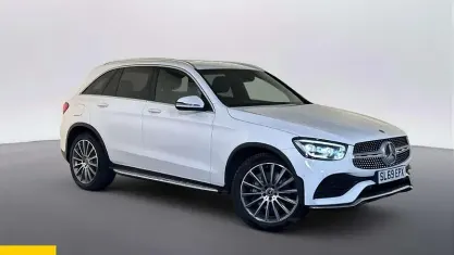 Used Mercedes GLC300 AMG Line Premium 245 HP (180 kW) 2019 White SUV