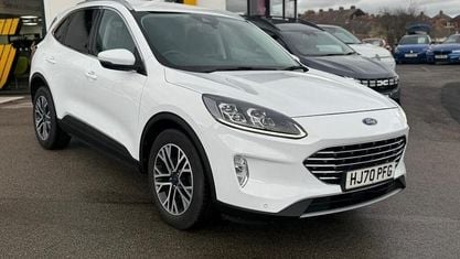 Używany Ford Kuga Titanium 150 KM (110 kW) 2020 Biały SUV