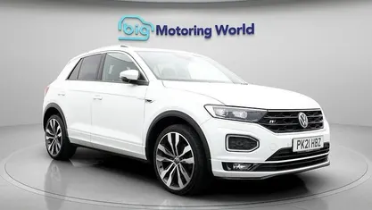 Used VW T-Roc R-line 150 HP (110 kW) 2021 White SUV