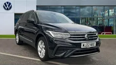 Deep black pearl Used 2022 VW Tiguan Allspace Life SUV | £23,553 (Good price)