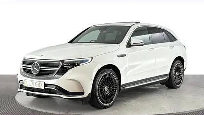 Used Mercedes EQC400 AMG Line Premium Plus 300 kW (408 HP) 2022 White SUV