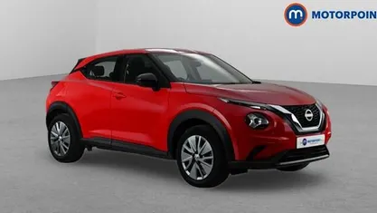 Used Nissan Juke Acenta 114 HP (83 kW) 2023 Red SUV