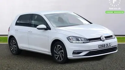 Used VW Golf VII Match 116 HP (85 kW) 2019 White Hatchback