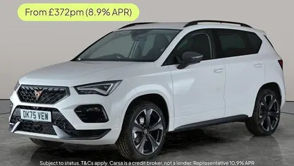 White New 2025 Cupra Ateca SUV | £25,499 (Fair price)