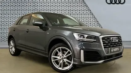 Used Audi Q2 S-Line 150 HP (110 kW) 2018 Grey SUV