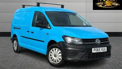 Usado VW Caddy Startline 102 CV (75 kW) 2015 Azul Monovolumen