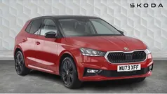 Velvet red metallic body / black magic pearl effect roof Used 2023 Skoda Fabia Colour Edition Hatchback | £15,000 (Fair price)