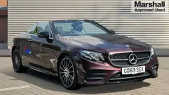 Used 2019 Mercedes E220 AMG line Cabriolet | £25,314 (A bit pricey)