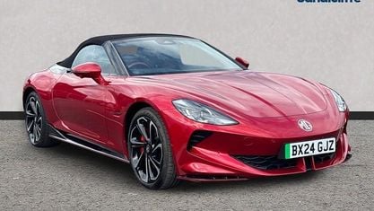 Begagnad MG Cyberster 375 kW (510 HK) 2024 Röd Cab