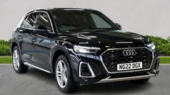 Black Used 2022 Audi Q5 S-Line SUV | £31,370 (Fair price)