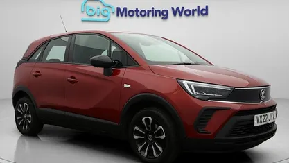Red Used 2022 Vauxhall Crossland Design Edition SUV | £10,200 (Fair price)