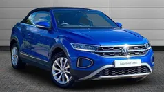 Blue Used 2022 VW T-Roc Cabriolet Style Cabriolet | £21,295 (Fair price)