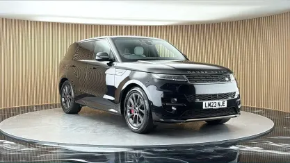 Used Land Rover Range Rover Sport SE Dynamic 441 HP (324 kW) 2023 Santorini black SUV