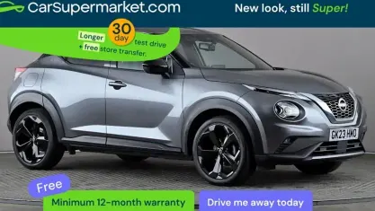 Begagnad Nissan Juke Tekna 114 HK (83 kW) 2023 Grå SUV