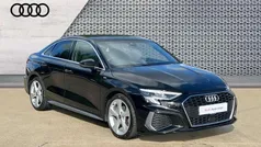 Black Used 2021 Audi A3 S-Line Sedan | £20,796 (Fair price)