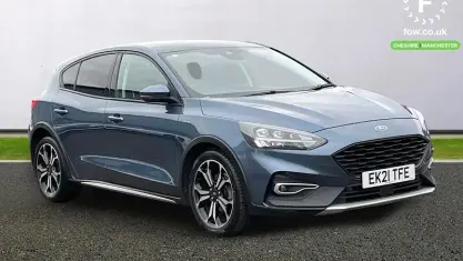 Used Ford Focus Active 125 HP (91 kW) 2021 Blue Hatchback