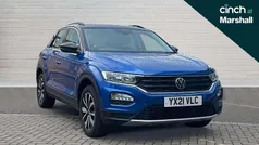 Blue Used 2021 VW T-Roc SE SUV | £19,868 (Fair price)