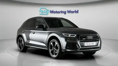 Used Audi Q5 Black Edition 245 HP (180 kW) 2020 Grey SUV