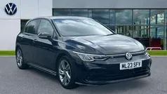 Black Used 2023 VW Golf VIII R-line Hatchback | £22,697 (Fair price)