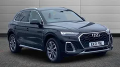 Black Used 2021 Audi Q5 S-Line SUV | £32,250 (Fair price)