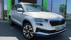 Brilliant silver metallic Used 2024 Skoda Karoq SE L SUV | £25,780 (Fair price)