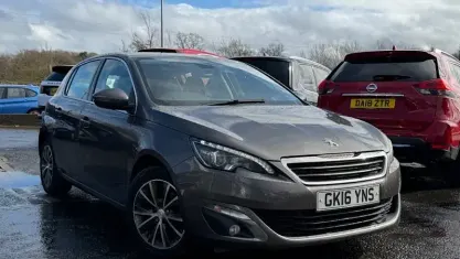 Used Peugeot 308 Allure 120 HP (88 kW) 2016 Grey Hatchback
