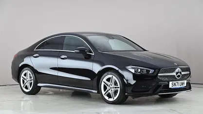 Used Mercedes CLA250e AMG Line Premium 218 HP (160 kW) 2021 Black Sedan