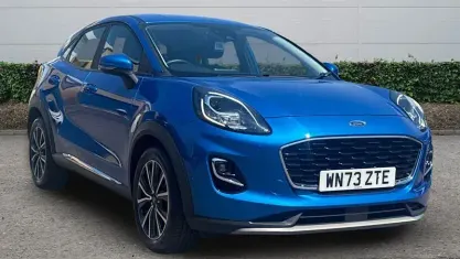 Used Ford Puma Titanium 125 HP (91 kW) 2023 Blue SUV