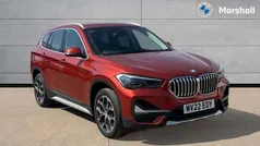 Sunset orange metallic Used 2022 BMW X1 xLine SUV | £19,886 (Good price)