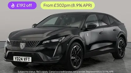 Black Used 2024 Peugeot 408 GTi Hatchback | £20,090 (Fair price)