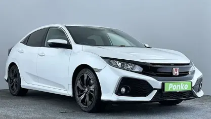 Used Honda Civic SR 129 HP (94 kW) 2017 White Hatchback