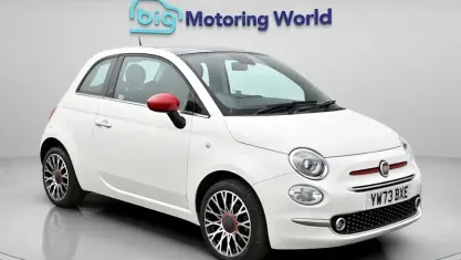 Used Fiat 500 Red 69 HP (50 kW) 2022 White Hatchback