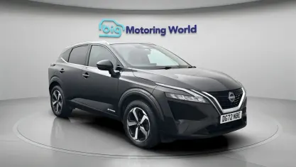Used Nissan Qashqai N-Connecta 190 HP (139 kW) 2022 Black SUV
