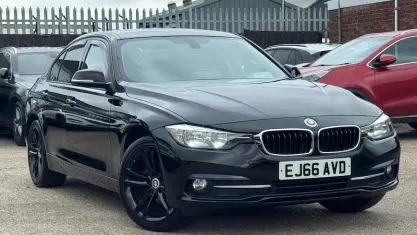 Used BMW 318 Sport Line 150 HP (110 kW) 2016 Black Sedan