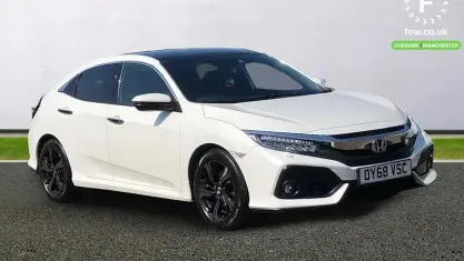 Used Honda Civic Prestige 182 HP (133 kW) 2018 White Hatchback