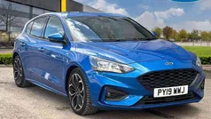 Blue Used 2019 Ford Focus ST-Line X Hatchback | £11,995 (Fair price)