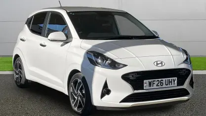 New Hyundai i10 Premium 79 HP (58 kW) 2026 White Hatchback