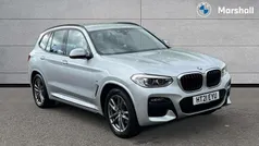 Silver Used 2021 BMW X3 M Sport SUV | £27,588 (Good price)