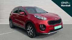 Red Used 2016 Kia Sportage GT-Line SUV | £10,307 (Fair price)
