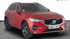 Fusion red metallic Used 2022 Volvo XC60 Momentum SUV | £27,290 (Fair price)