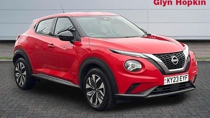 Second-hand Nissan Juke Acenta 114 CP (83 kW) 2023 Roșu SUV