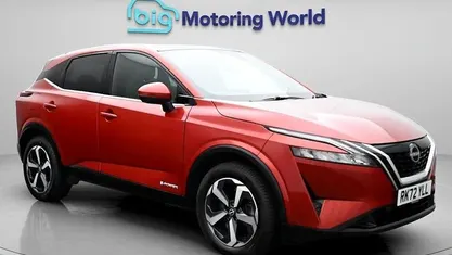 Used Nissan Qashqai N-Connecta 190 HP (139 kW) 2023 Red SUV