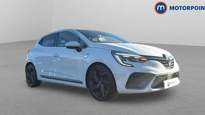 Used Renault Clio V Iconic 101 HP (74 kW) 2020 White Hatchback