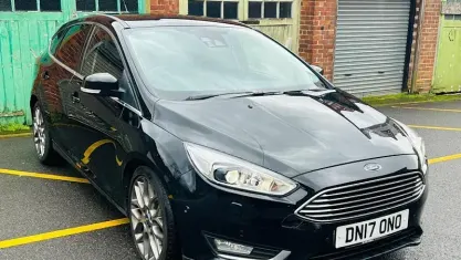 Used Ford Focus Titanium X 120 HP (88 kW) 2017 Black Hatchback