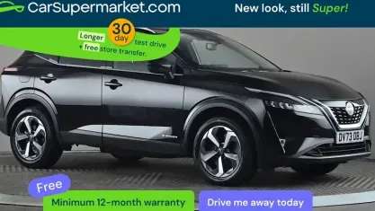 Used Nissan Qashqai N-Connecta 190 HP (139 kW) 2023 Black SUV