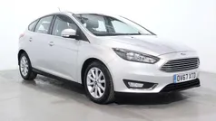 Silver Used 2017 Ford Focus Titanium Hatchback | £8,900 (Fair price)