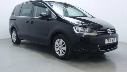 Used VW Sharan SE 150 HP (110 kW) 2021 Black MPV