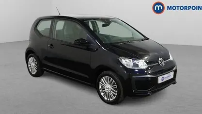 Used VW up! 65 HP (47 kW) 2020 Black Hatchback